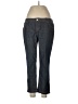 Eddie Bauer Chevron-herringbone Blue Jeans Size 12 (petite) - photo 1