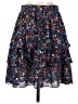 Unbranded Floral Blue Black Casual Skirt Size 0 (estimated) - photo 1