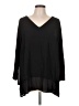 MICHAEL Michael Kors 100% Polyester Black 3/4 Sleeve Blouse Size L (estimated) - photo 1