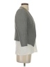 Express Chevron-herringbone Gray Blazer Size 0 - photo 4