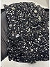 Saint Laurent Metallic Silver Black Long Sleeve Blouse Size EU 42 / US 12 - photo 10