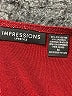 Impressions Burgundy Long Sleeve Top Size M - photo 7