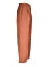 Issey Miyake 100% Wool Solid Brown Orange Wool Pants Size 8 - photo 4