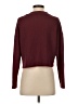 Zeagoo Burgundy Long Sleeve Top Size S - photo 2