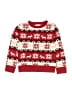 Charter Club Print Red Pullover Sweater Size 6 - photo 1