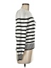 Draper James RSVP Stripes Silver White Pullover Sweater Size M - photo 4
