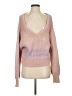 Urban Outfitters Metallic Pink Pullover Sweater Size S - photo 1