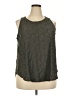 Susina Gray Sleeveless Blouse Size 2X - photo 1