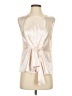 Shein Ivory Sleeveless Blouse Size 4 - photo 1