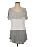 Xscape Solid Gray Black Casual Dress Size 2 (petite) - photo 1