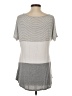 Xscape Solid Gray Black Casual Dress Size 2 (petite) - photo 2
