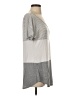 Xscape Solid Gray Black Casual Dress Size 2 (petite) - photo 4