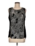 Premise Studio 100% Polyester Paisley Black Sleeveless Blouse Size M - photo 1