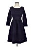 Maeve Stripes Blue Casual Dress Size 0 - photo 1