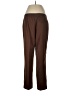 IZOD 100% Polyester Solid Brown Casual Pants Size 12 - photo 2