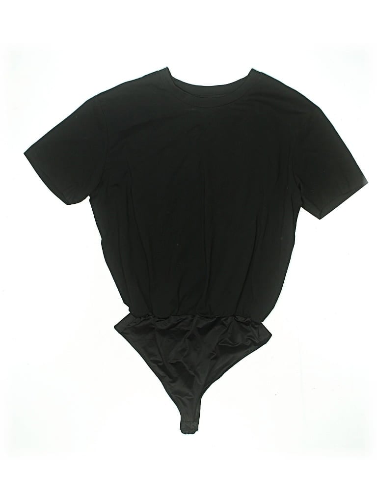 Pre-owned Spanx Bodysuit In Black