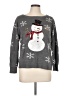 Tipsy Elves 100% Acrylic Silver Pullover Sweater Size L - photo 1