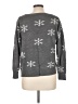 Tipsy Elves 100% Acrylic Silver Pullover Sweater Size L - photo 2