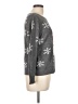 Tipsy Elves 100% Acrylic Silver Pullover Sweater Size L - photo 4