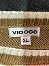 Vigoss 100% Acrylic Stars Silver Pullover Sweater Size XL - photo 7