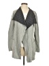 Ann Taylor LOFT Chevron-herringbone Gray Coat Size XXS - photo 1