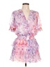 Unbranded Tie-dye Pink Cocktail Dress Size L (estimated) - photo 1