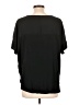 The Limited Outlet 100% Polyester Black Short Sleeve Blouse Size L - photo 2
