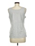 Talbots Outlet Silver Sleeveless T-Shirt Size M - photo 2