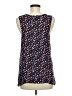 Ella Moss Blue Sleeveless Blouse Size M - photo 2