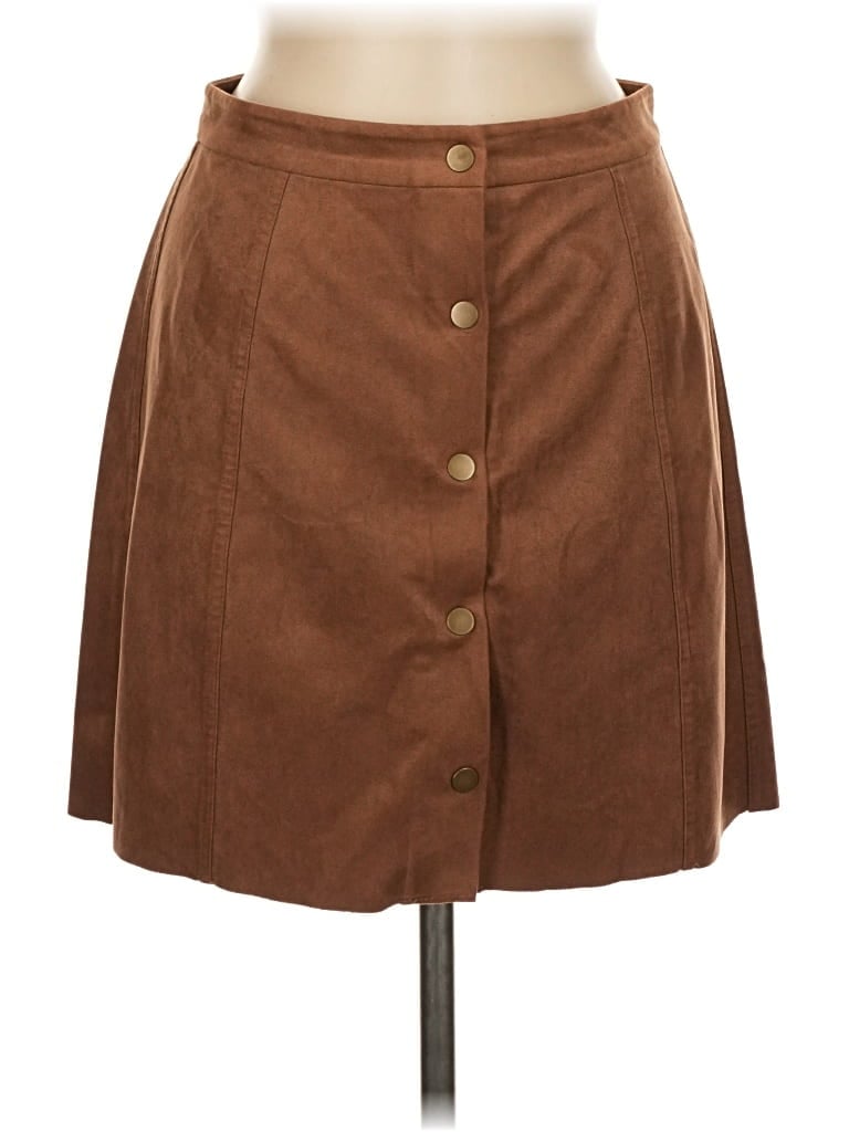 Pre-owned Wilfred Free Casual Skirt In Brown