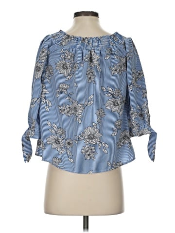 Timing 3/4 Sleeve Blouse (view 2)