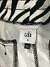 CAbi Animal Print Silver Casual Pants Size M - photo 4