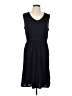 Splendid Solid Black Casual Dress Size L - photo 1