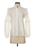 Maje Ivory Long Sleeve Blouse Size Sm (1) - photo 1