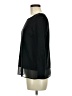 Charming Charlie 100% Polyester Black Long Sleeve Top Size M - photo 5