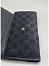 Gucci Gray Black GG canvas continental wallet One size - photo 5