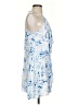 BCBGMAXAZRIA 100% Polyester Print Blue Cocktail Dress Size S - photo 4