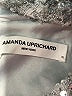 Amanda Uprichard 100% Polyester Metallic Silver Cocktail Dress Size XL - photo 7