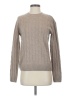 Aqua 100% Cashmere Tan Cashmere Pullover Sweater Size S - photo 1