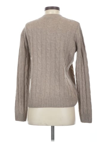 Aqua Cashmere Pullover Sweater (view 2)