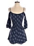 Hollister 100% Viscose Paisley Blue Romper Size XS - photo 1