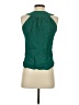 J.Crew 100% Viscose Green Sleeveless Blouse Size 0 - photo 2