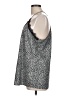 Eden Ruth Silver Sleeveless Blouse Size L - photo 5