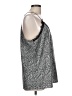 Eden Ruth Silver Sleeveless Blouse Size L - photo 4