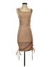 Unbranded Solid Tan Cocktail Dress Size S - photo 1