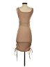 Unbranded Solid Tan Cocktail Dress Size S - photo 2