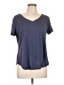 Unbranded Gray Blue Short Sleeve Top Size L - photo 1