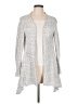 Indigenous 100% Cotton Gray Cardigan Size L - photo 1