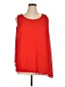 Alyx 100% Polyester Red Sleeveless Top Size 1X - photo 1