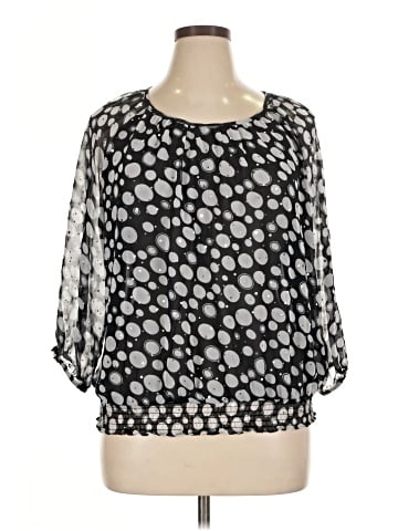 Cathy Daniels 3/4 Sleeve Blouse (view 1)